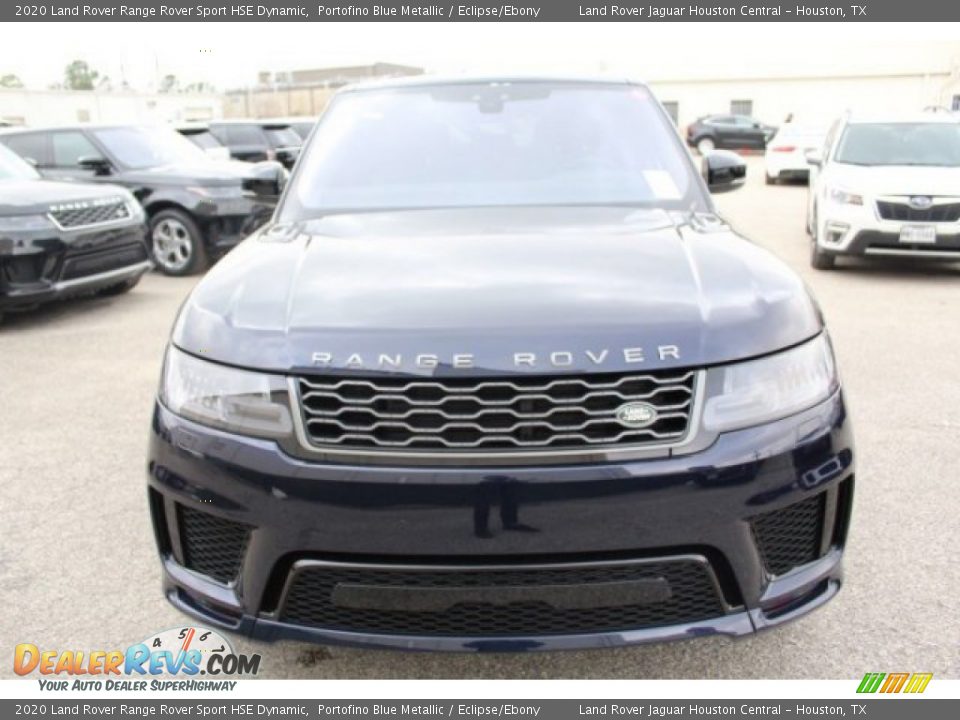 2020 Land Rover Range Rover Sport HSE Dynamic Portofino Blue Metallic / Eclipse/Ebony Photo #8