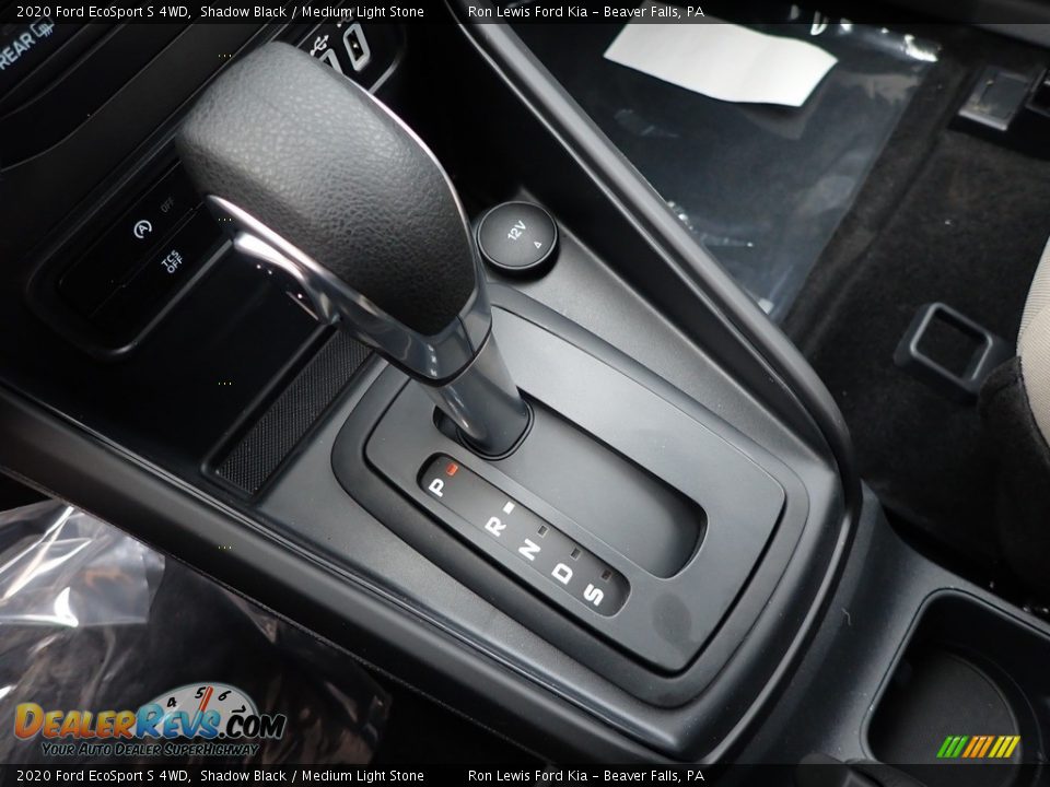 2020 Ford EcoSport S 4WD Shadow Black / Medium Light Stone Photo #20