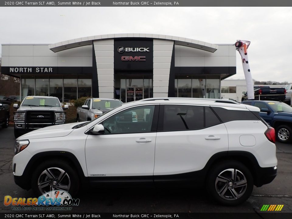 2020 GMC Terrain SLT AWD Summit White / Jet Black Photo #1