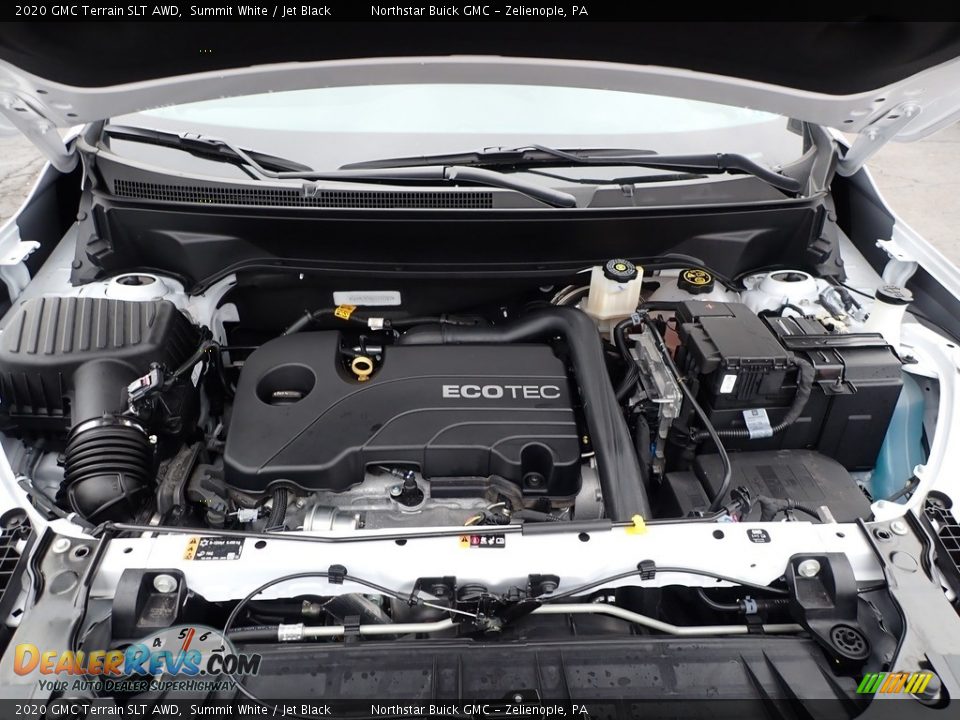 2020 GMC Terrain SLT AWD Summit White / Jet Black Photo #2