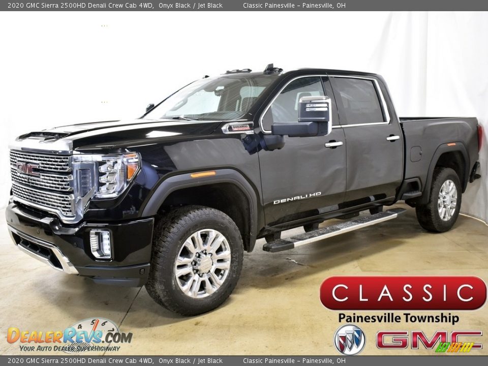 2020 GMC Sierra 2500HD Denali Crew Cab 4WD Onyx Black / Jet Black Photo #1