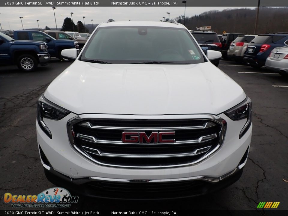 2020 GMC Terrain SLT AWD Summit White / Jet Black Photo #3