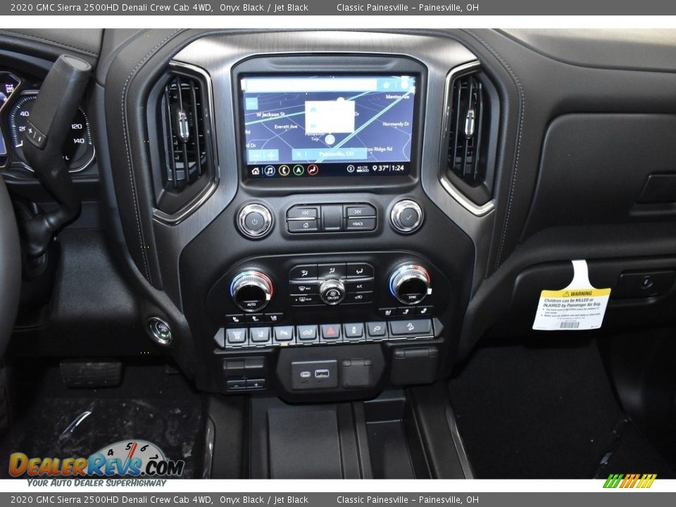 2020 GMC Sierra 2500HD Denali Crew Cab 4WD Onyx Black / Jet Black Photo #3