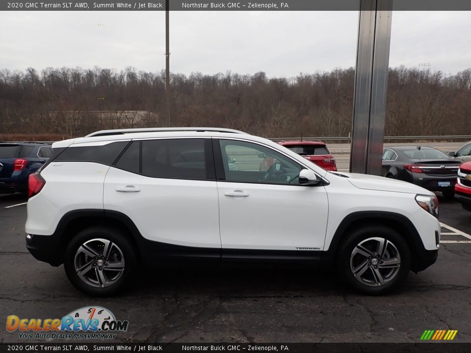 2020 GMC Terrain SLT AWD Summit White / Jet Black Photo #5