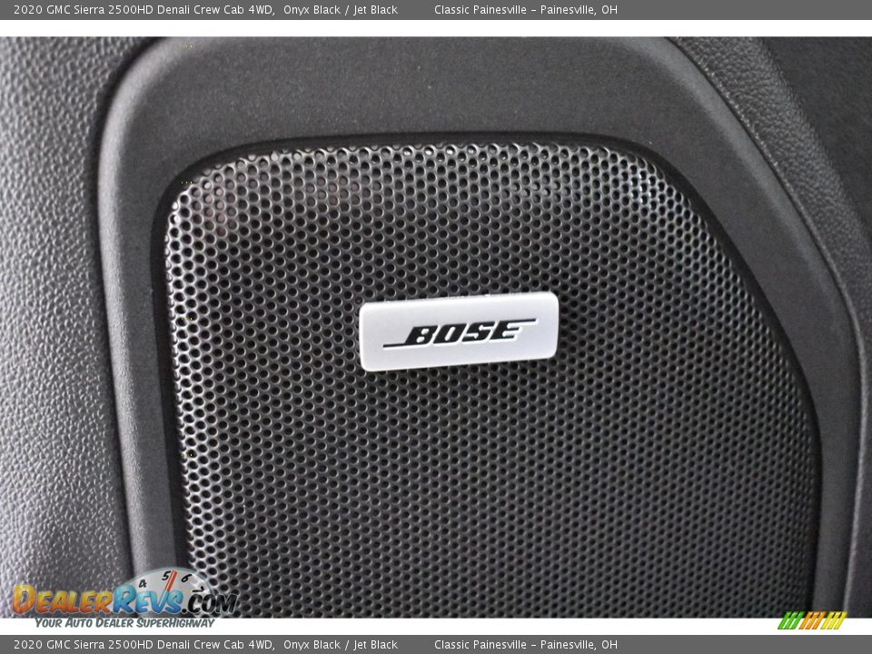 2020 GMC Sierra 2500HD Denali Crew Cab 4WD Onyx Black / Jet Black Photo #4