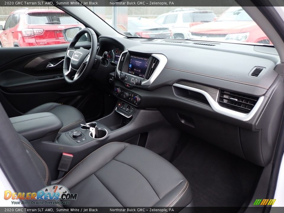2020 GMC Terrain SLT AWD Summit White / Jet Black Photo #6