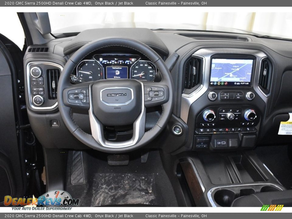 2020 GMC Sierra 2500HD Denali Crew Cab 4WD Onyx Black / Jet Black Photo #7