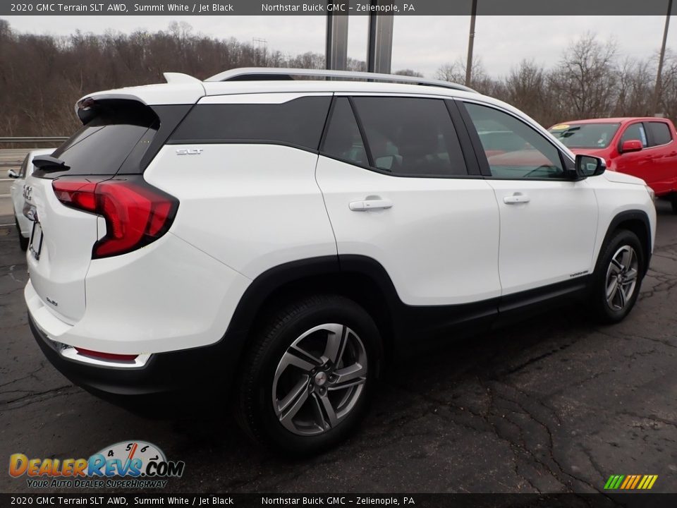 2020 GMC Terrain SLT AWD Summit White / Jet Black Photo #9