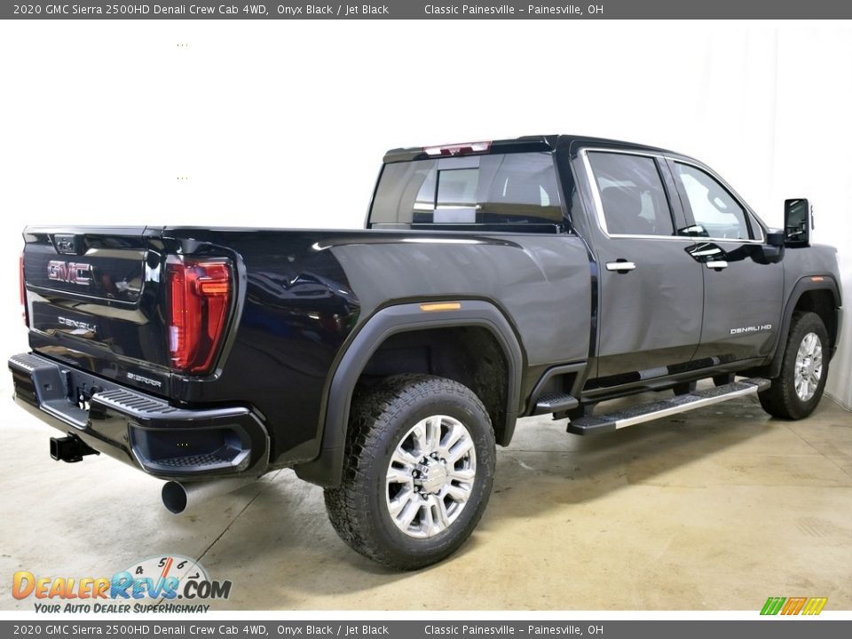 2020 GMC Sierra 2500HD Denali Crew Cab 4WD Onyx Black / Jet Black Photo #8