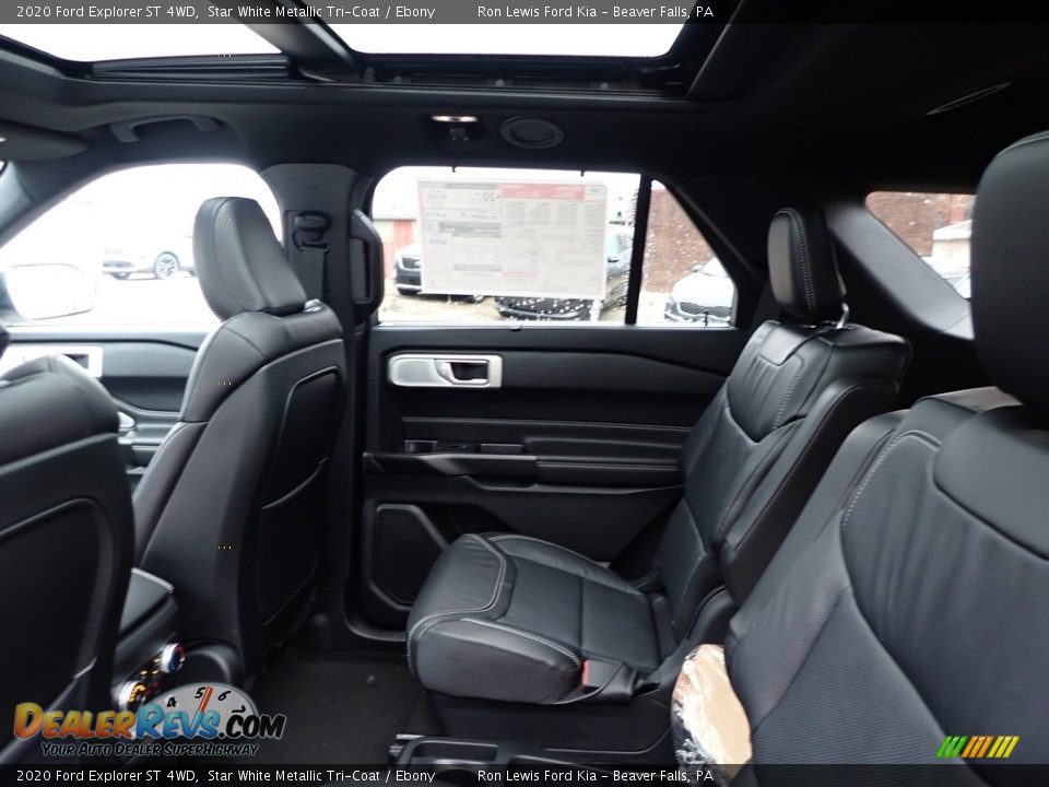 Rear Seat of 2020 Ford Explorer ST 4WD Photo #14