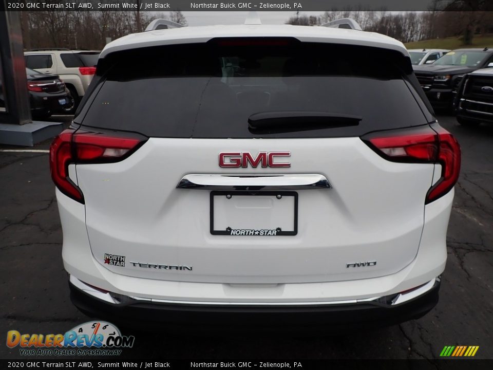 2020 GMC Terrain SLT AWD Summit White / Jet Black Photo #10
