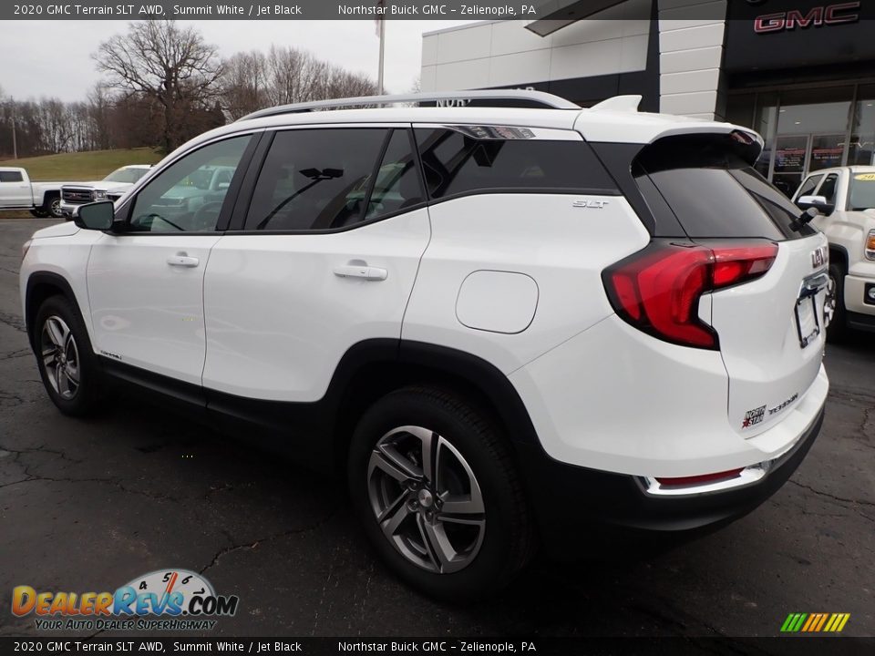 2020 GMC Terrain SLT AWD Summit White / Jet Black Photo #12