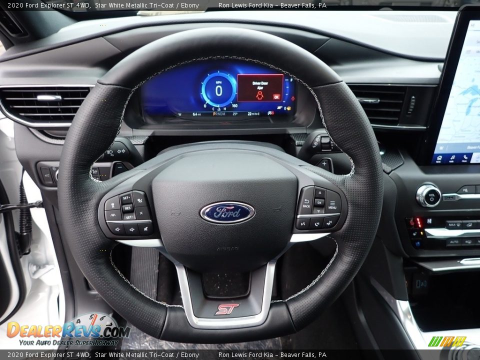 2020 Ford Explorer ST 4WD Steering Wheel Photo #17