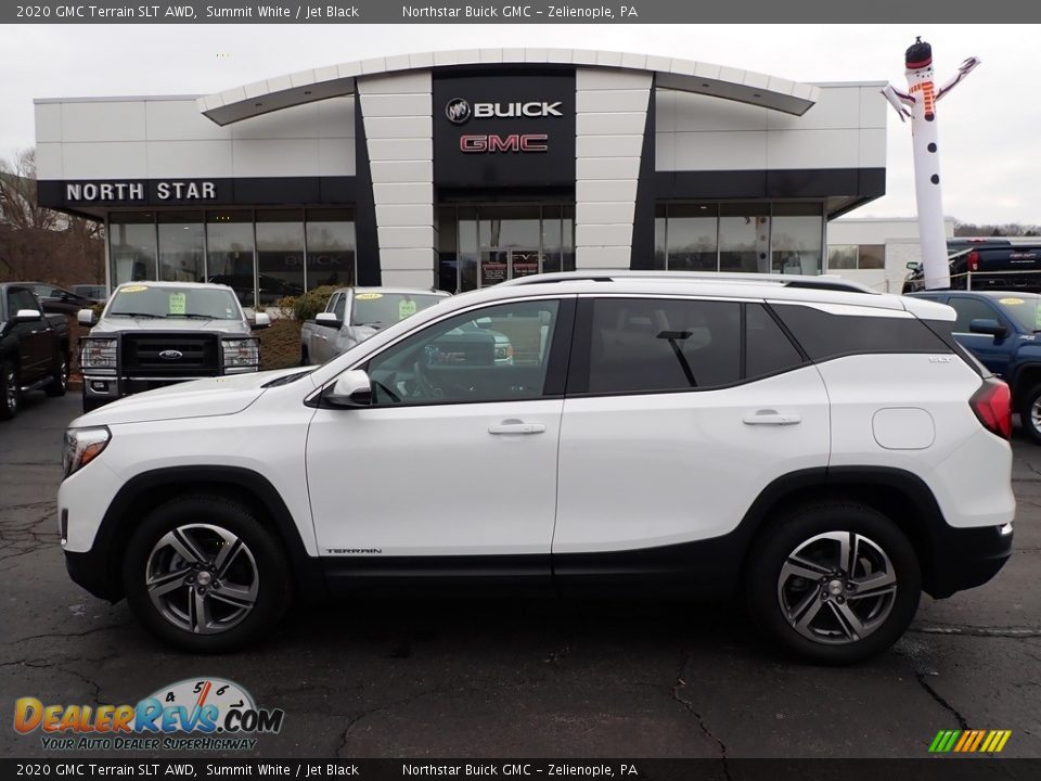 2020 GMC Terrain SLT AWD Summit White / Jet Black Photo #13