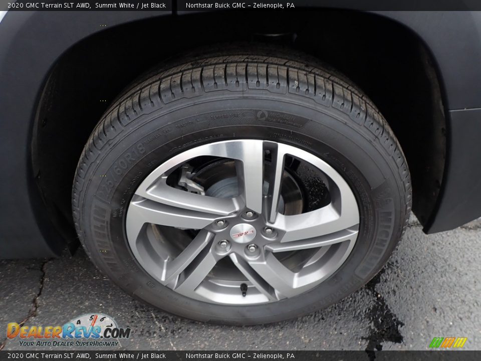 2020 GMC Terrain SLT AWD Summit White / Jet Black Photo #14