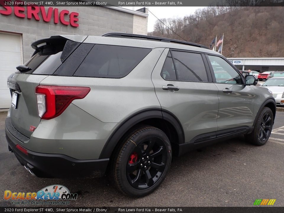 2020 Ford Explorer ST 4WD Silver Spruce Metallic / Ebony Photo #2