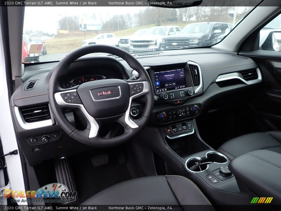 2020 GMC Terrain SLT AWD Summit White / Jet Black Photo #20