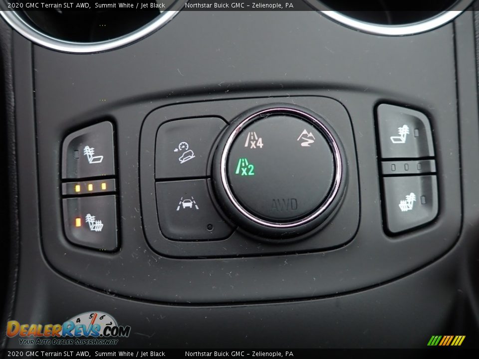 2020 GMC Terrain SLT AWD Summit White / Jet Black Photo #24