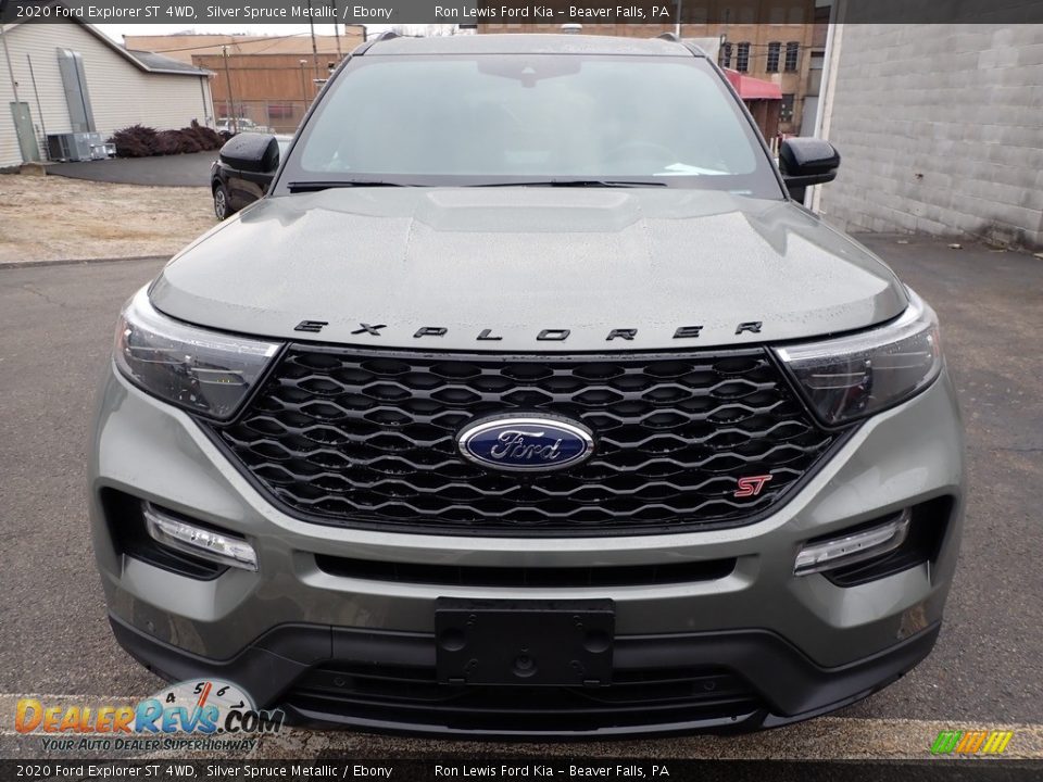 Silver Spruce Metallic 2020 Ford Explorer ST 4WD Photo #8