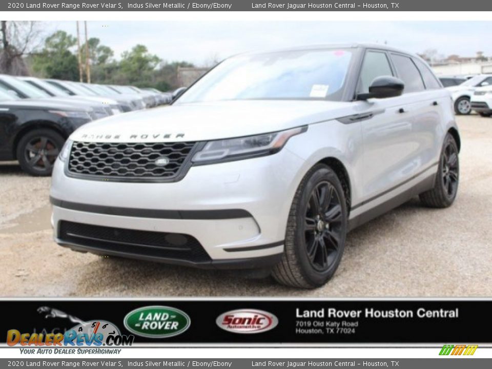 2020 Land Rover Range Rover Velar S Indus Silver Metallic / Ebony/Ebony Photo #1