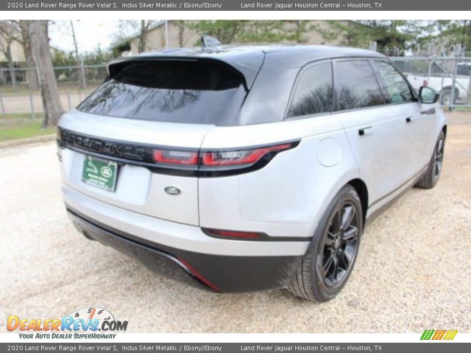 2020 Land Rover Range Rover Velar S Indus Silver Metallic / Ebony/Ebony Photo #2