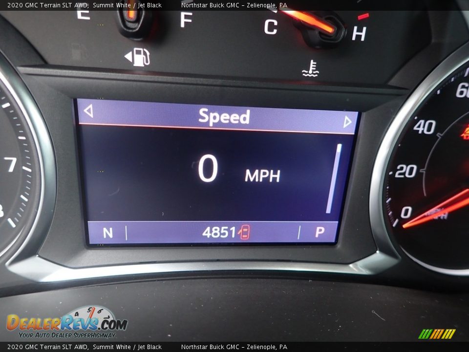 2020 GMC Terrain SLT AWD Summit White / Jet Black Photo #30
