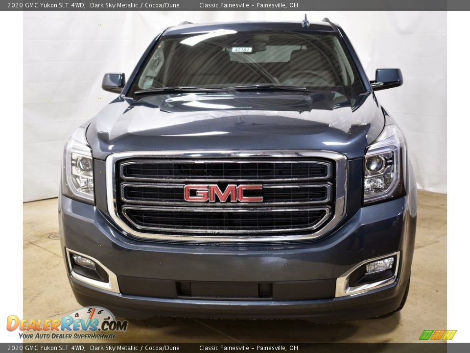 2020 GMC Yukon SLT 4WD Dark Sky Metallic / Cocoa/Dune Photo #11