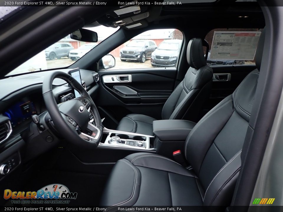 Front Seat of 2020 Ford Explorer ST 4WD Photo #14