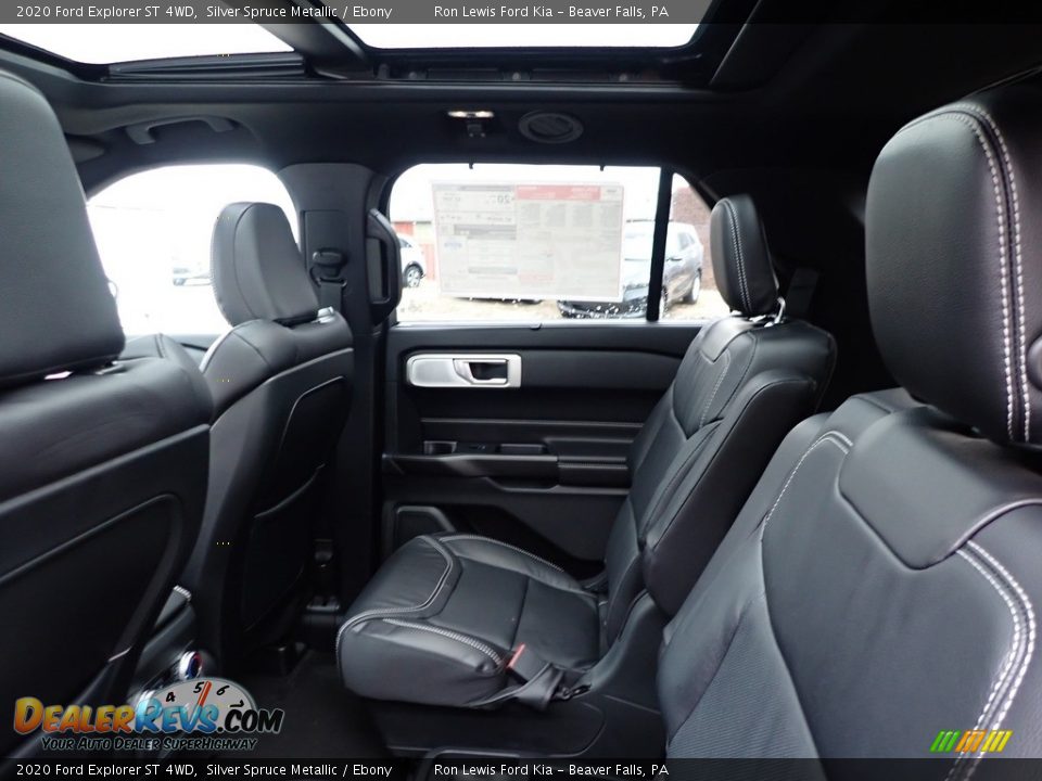 Rear Seat of 2020 Ford Explorer ST 4WD Photo #15