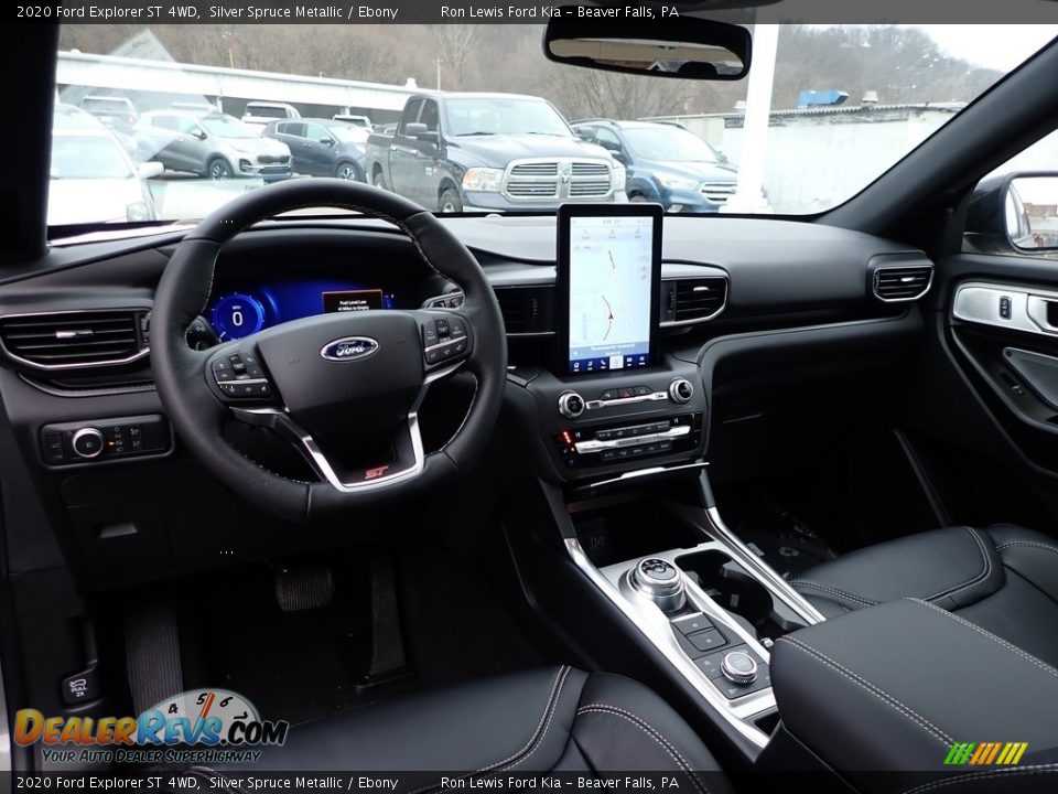 Front Seat of 2020 Ford Explorer ST 4WD Photo #16