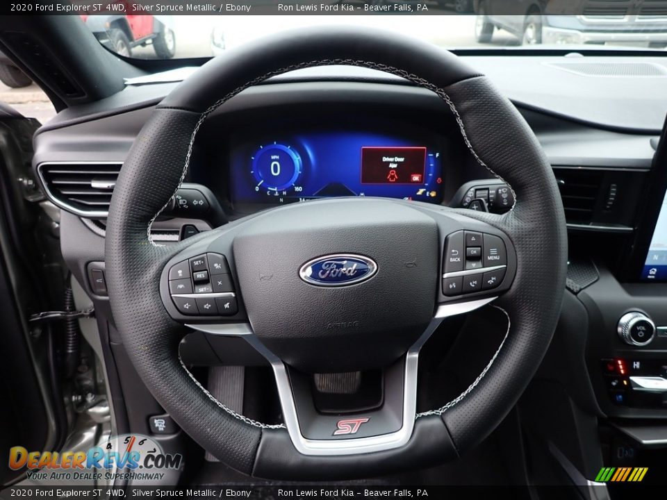 2020 Ford Explorer ST 4WD Steering Wheel Photo #18