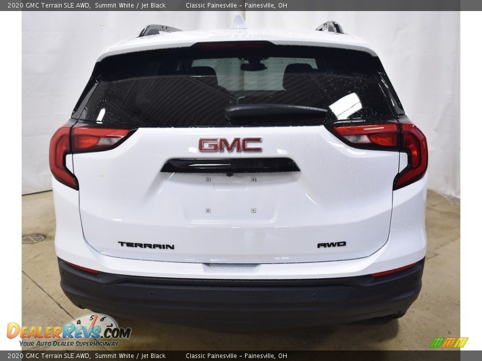 2020 GMC Terrain SLE AWD Summit White / Jet Black Photo #3