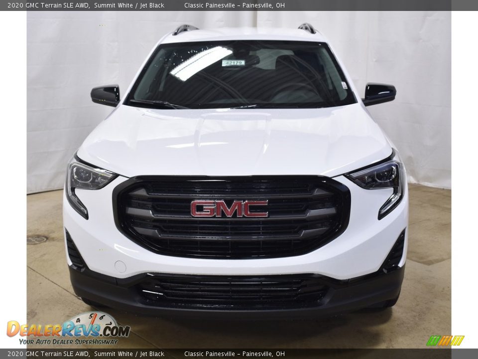 2020 GMC Terrain SLE AWD Summit White / Jet Black Photo #4