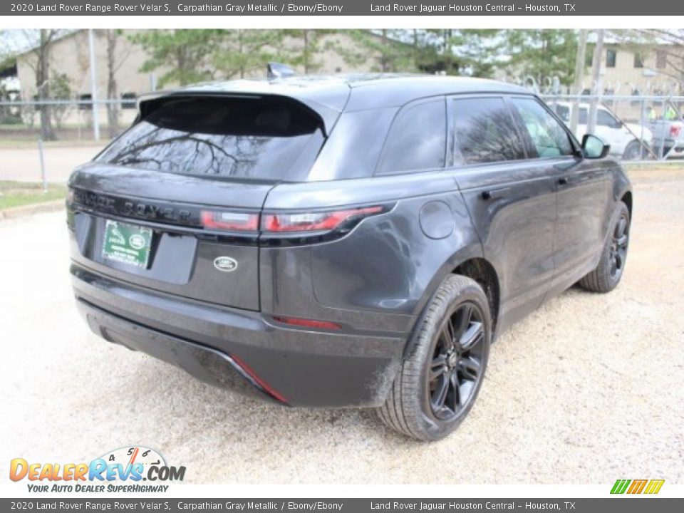 2020 Land Rover Range Rover Velar S Carpathian Gray Metallic / Ebony/Ebony Photo #2