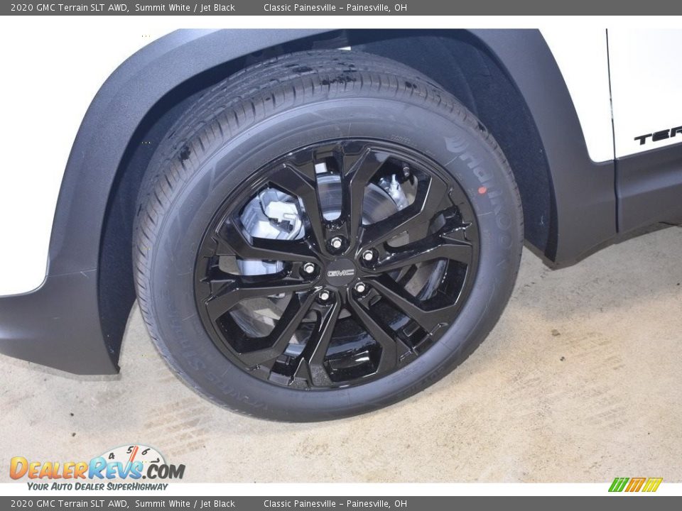 2020 GMC Terrain SLT AWD Summit White / Jet Black Photo #6