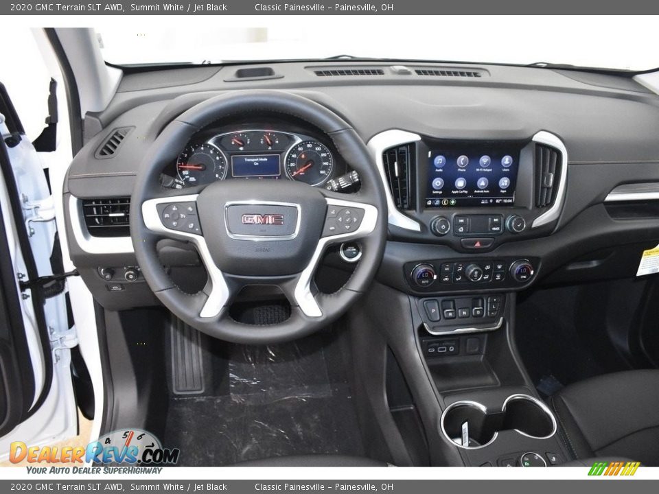 2020 GMC Terrain SLT AWD Summit White / Jet Black Photo #9