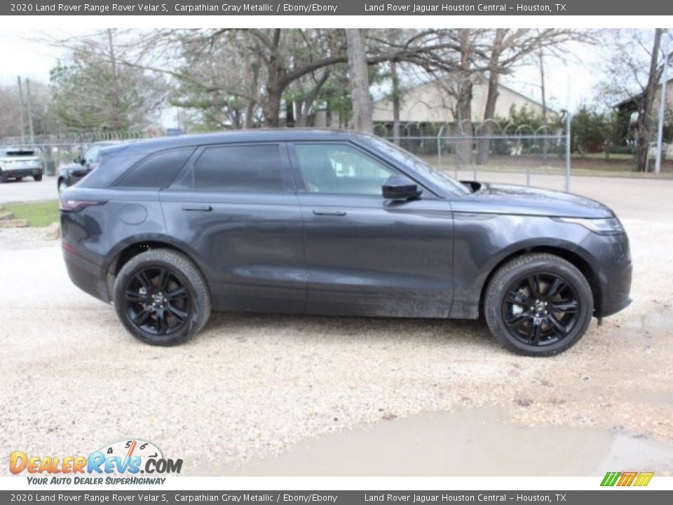 2020 Land Rover Range Rover Velar S Carpathian Gray Metallic / Ebony/Ebony Photo #6