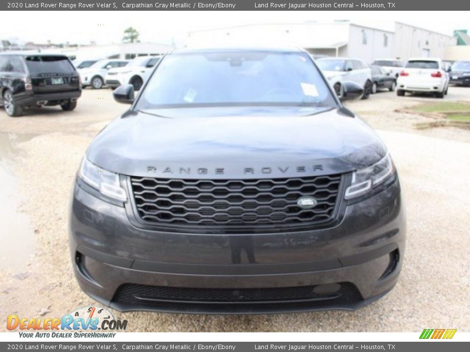 2020 Land Rover Range Rover Velar S Carpathian Gray Metallic / Ebony/Ebony Photo #8
