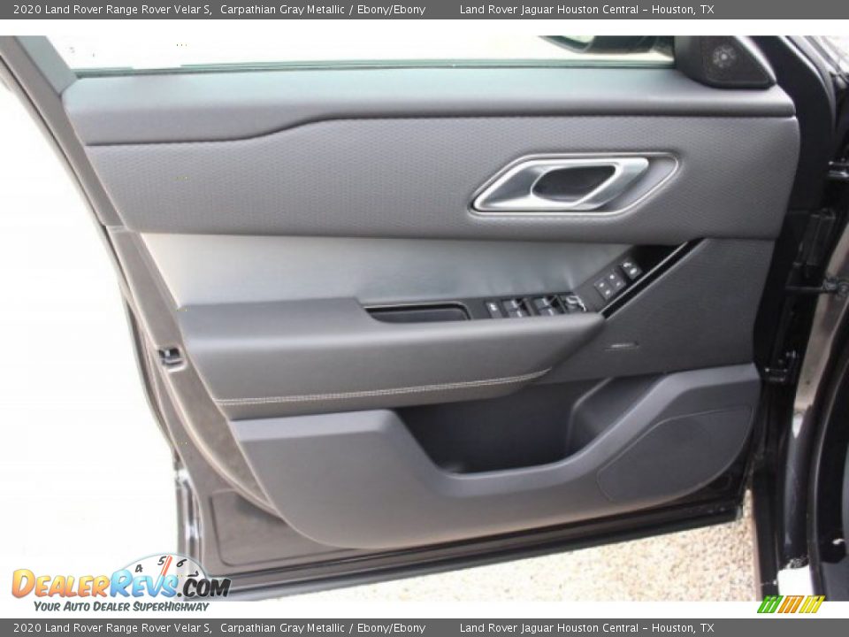 2020 Land Rover Range Rover Velar S Carpathian Gray Metallic / Ebony/Ebony Photo #10