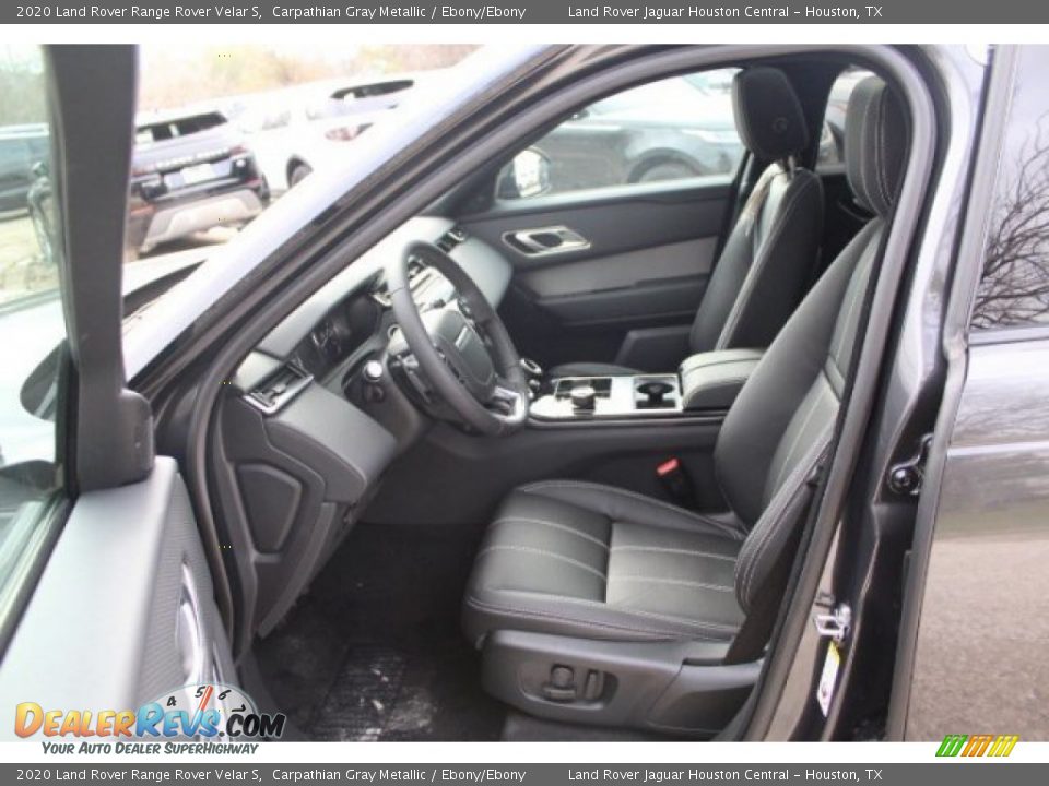 2020 Land Rover Range Rover Velar S Carpathian Gray Metallic / Ebony/Ebony Photo #11