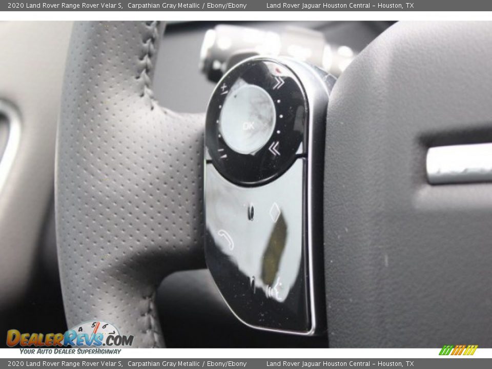 2020 Land Rover Range Rover Velar S Carpathian Gray Metallic / Ebony/Ebony Photo #17