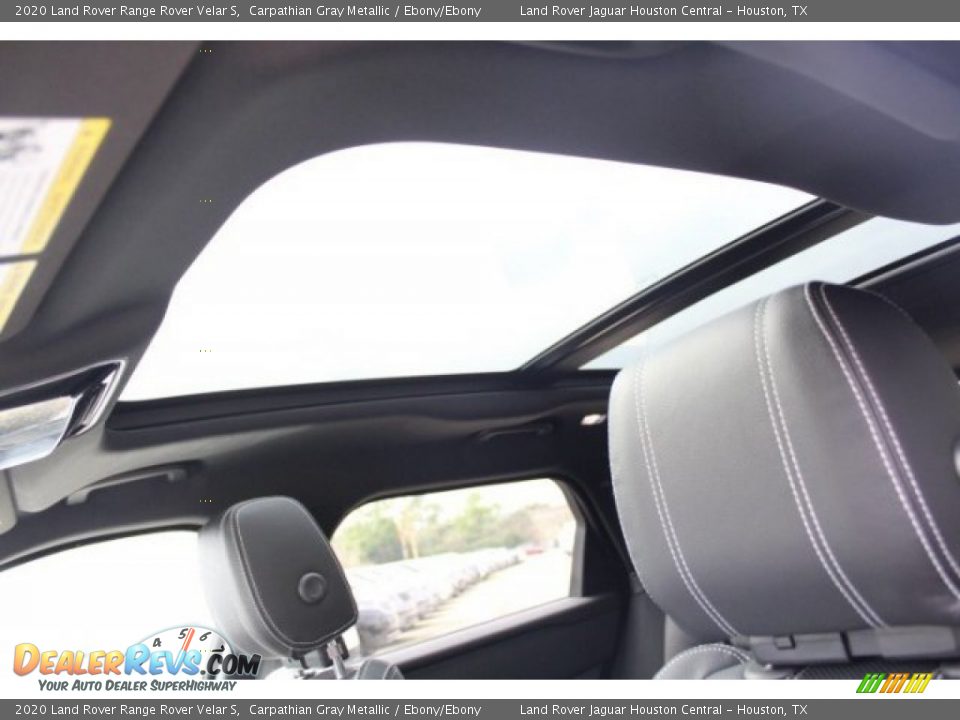 2020 Land Rover Range Rover Velar S Carpathian Gray Metallic / Ebony/Ebony Photo #19