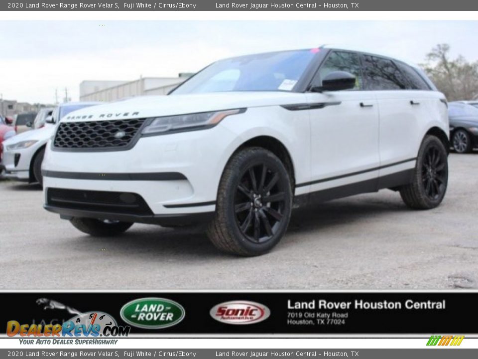 2020 Land Rover Range Rover Velar S Fuji White / Cirrus/Ebony Photo #1