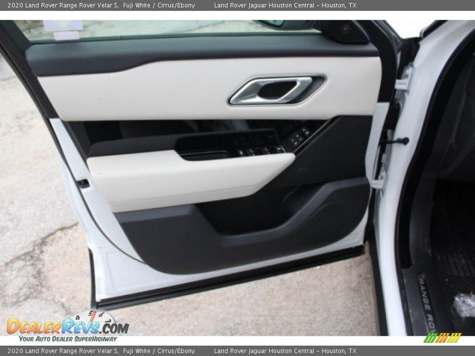 2020 Land Rover Range Rover Velar S Fuji White / Cirrus/Ebony Photo #9