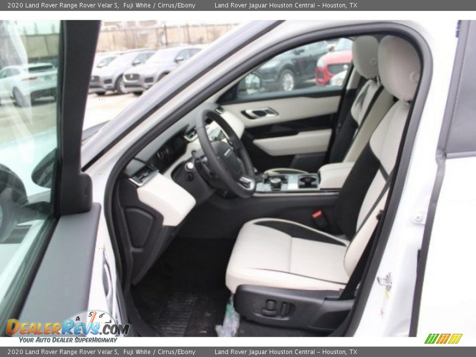 2020 Land Rover Range Rover Velar S Fuji White / Cirrus/Ebony Photo #10
