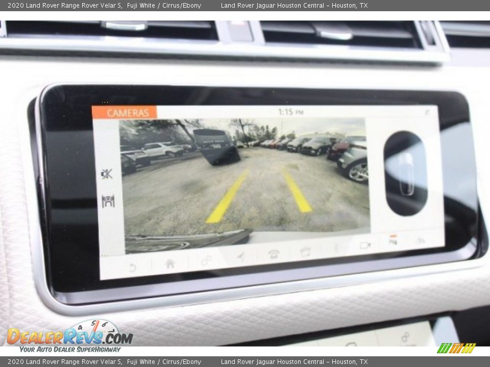 2020 Land Rover Range Rover Velar S Fuji White / Cirrus/Ebony Photo #12
