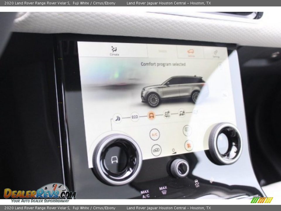 2020 Land Rover Range Rover Velar S Fuji White / Cirrus/Ebony Photo #13