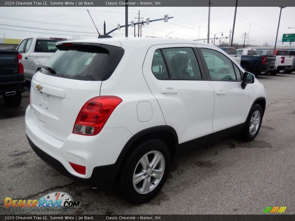 2020 Chevrolet Trax LS Summit White / Jet Black Photo #4