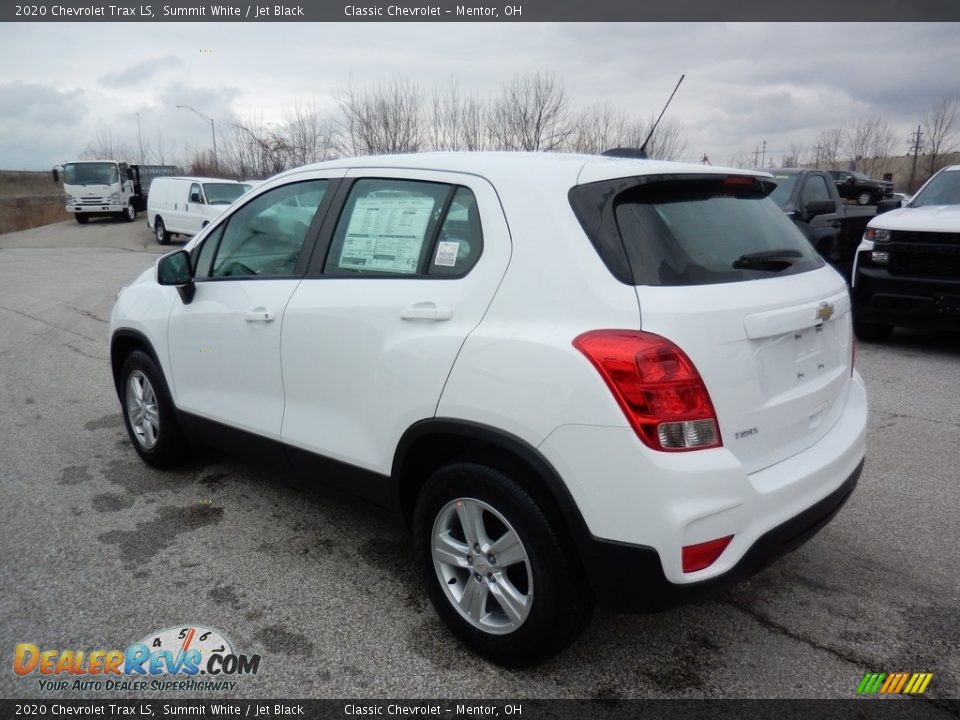 2020 Chevrolet Trax LS Summit White / Jet Black Photo #5