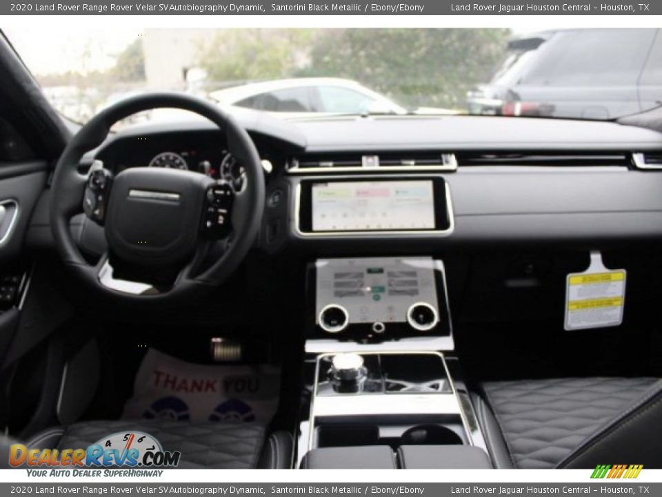 2020 Land Rover Range Rover Velar SVAutobiography Dynamic Santorini Black Metallic / Ebony/Ebony Photo #4